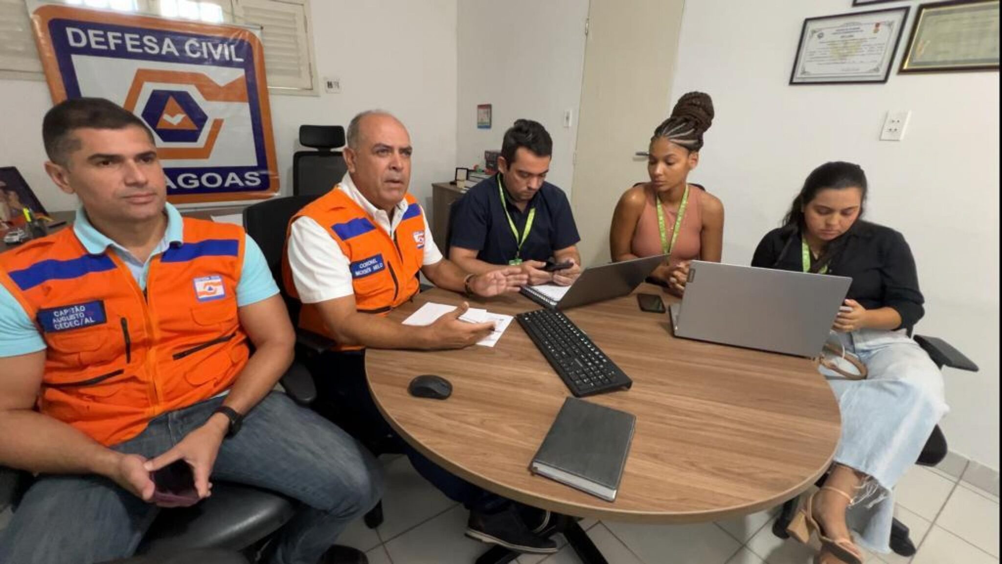 Defesa Civil De Alagoas Monitora Rea Da Mina E Refor A A